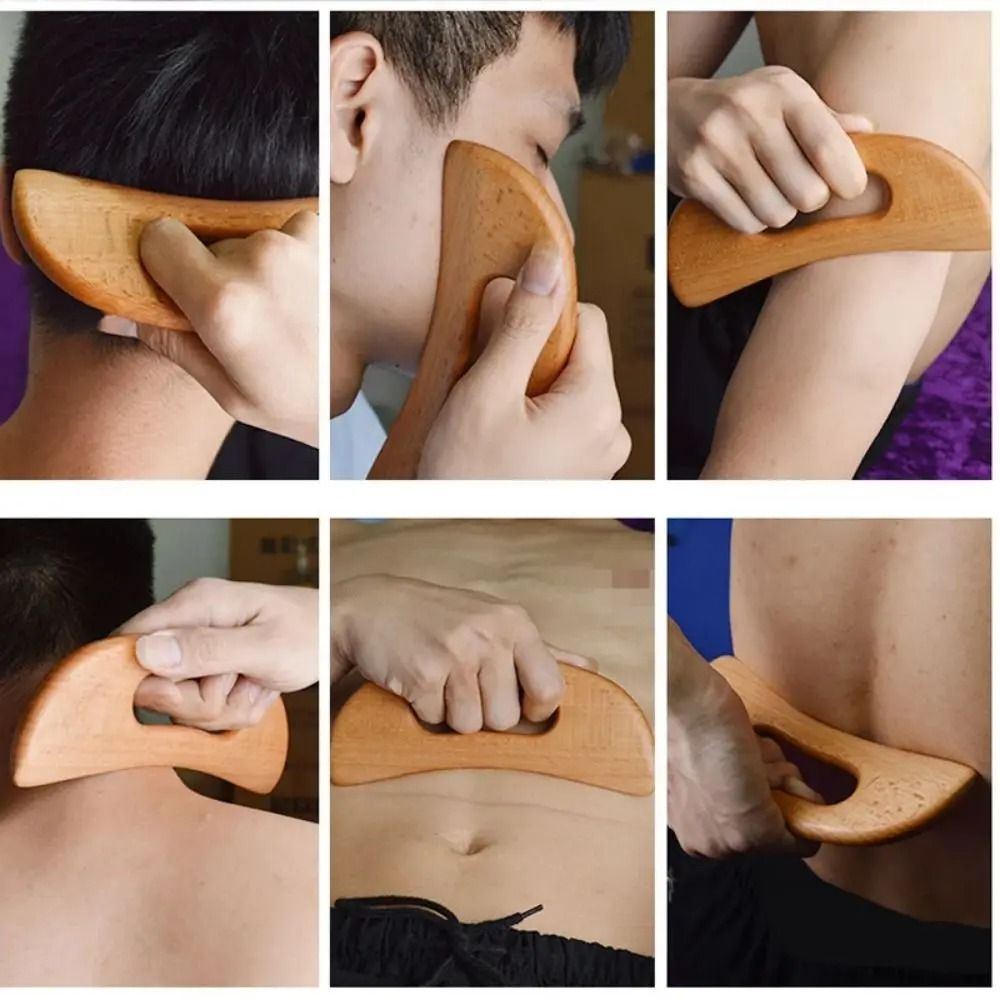 Wooden Gua Sha Massage Board For Body Scraping And Slimming Therapy 1
