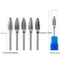Tungsten Carbide Nail Drill Bits For Electric Manicure Drill 2