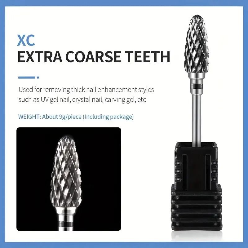 Tungsten Carbide Nail Drill Bits For Electric Manicure Drill 8