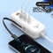 66W PD USB C Fast Charging Wall Charger With Four Port Hub And International Plug Options 4