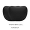 Tesla Model 3 Y Flocking Leather Neck Pillow Memory Headrest Lumbar Support 13