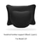 Tesla Model 3 Y Flocking Leather Neck Pillow Memory Headrest Lumbar Support 15