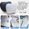Tesla Model 3 Y Flocking Leather Neck Pillow Memory Headrest Lumbar Support 1
