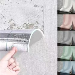self adhesive 3d linen foam wall panel waterproof removable soundproof decor