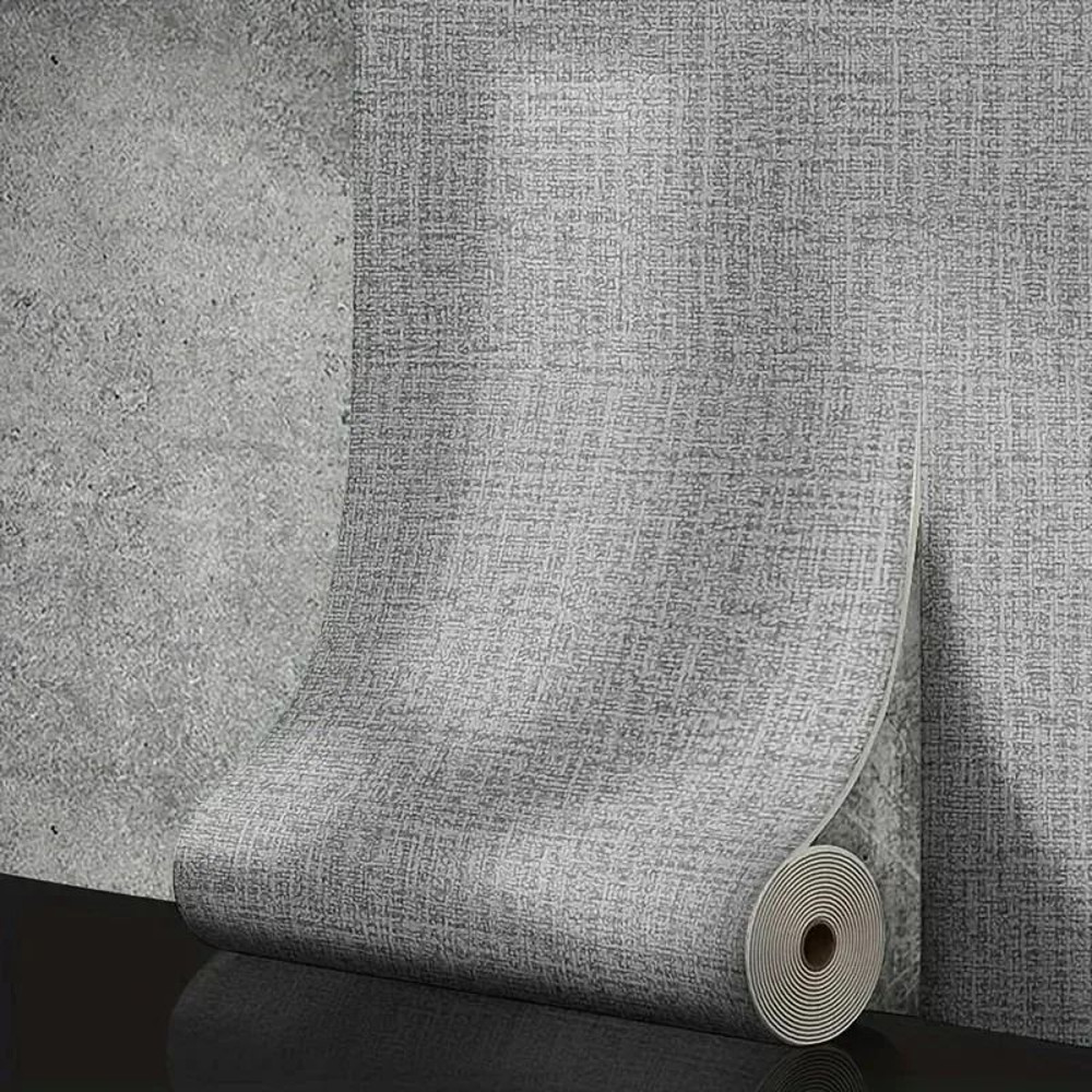 Self Adhesive 3D Linen Foam Wall Panel Waterproof Removable Soundproof Decor 7