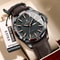 POEDAGAR Mens Luxury Waterproof Luminous Date Week Quartz Watch 11