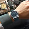 POEDAGAR Mens Luxury Waterproof Luminous Date Week Quartz Watch 5