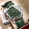 POEDAGAR Mens Luxury Waterproof Luminous Date Week Quartz Watch 7