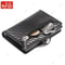 Carbon Fiber RFID Blocking Metal Credit Card Holder Wallet 1