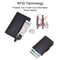 Carbon Fiber RFID Blocking Metal Credit Card Holder Wallet 2