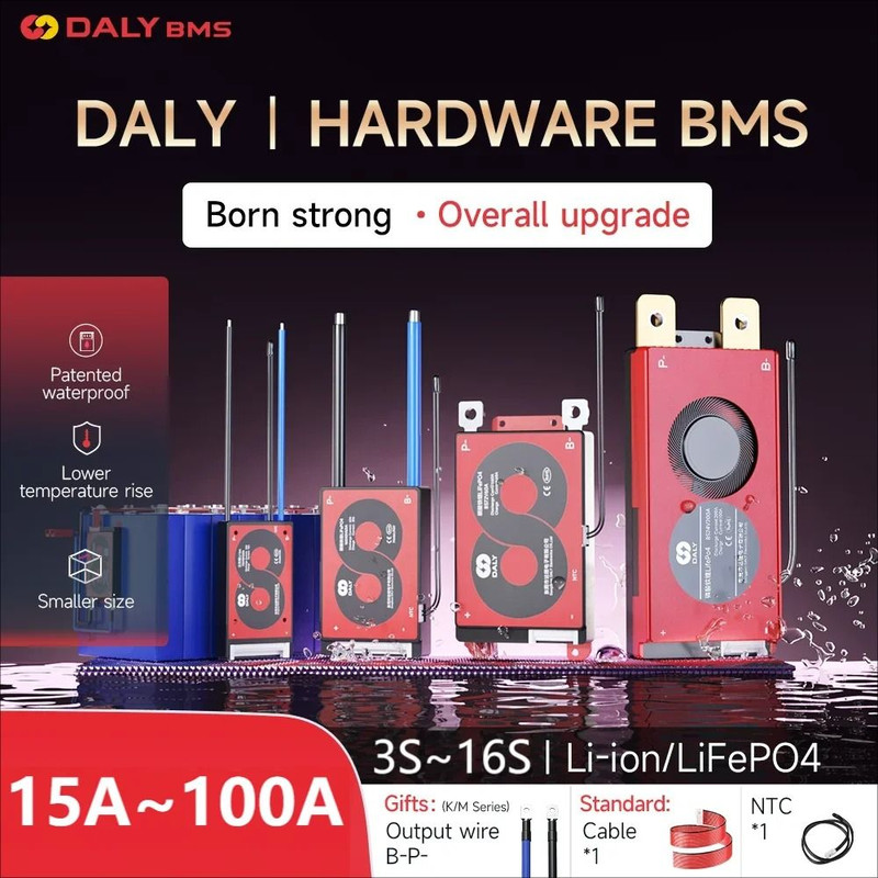 Daly BMS Lithium Battery Protection Board With Balance Function And Temperature Sensor 5
