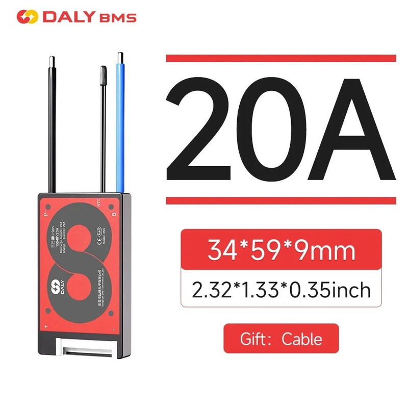 Daly BMS Lithium Battery Protection Board With Balance Function And Temperature Sensor 7
