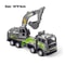 Alloy Mini Construction Vehicle Die Cast Model Tractor Bulldozer Excavator Toy 6