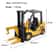 Alloy Mini Construction Vehicle Die Cast Model Tractor Bulldozer Excavator Toy 15