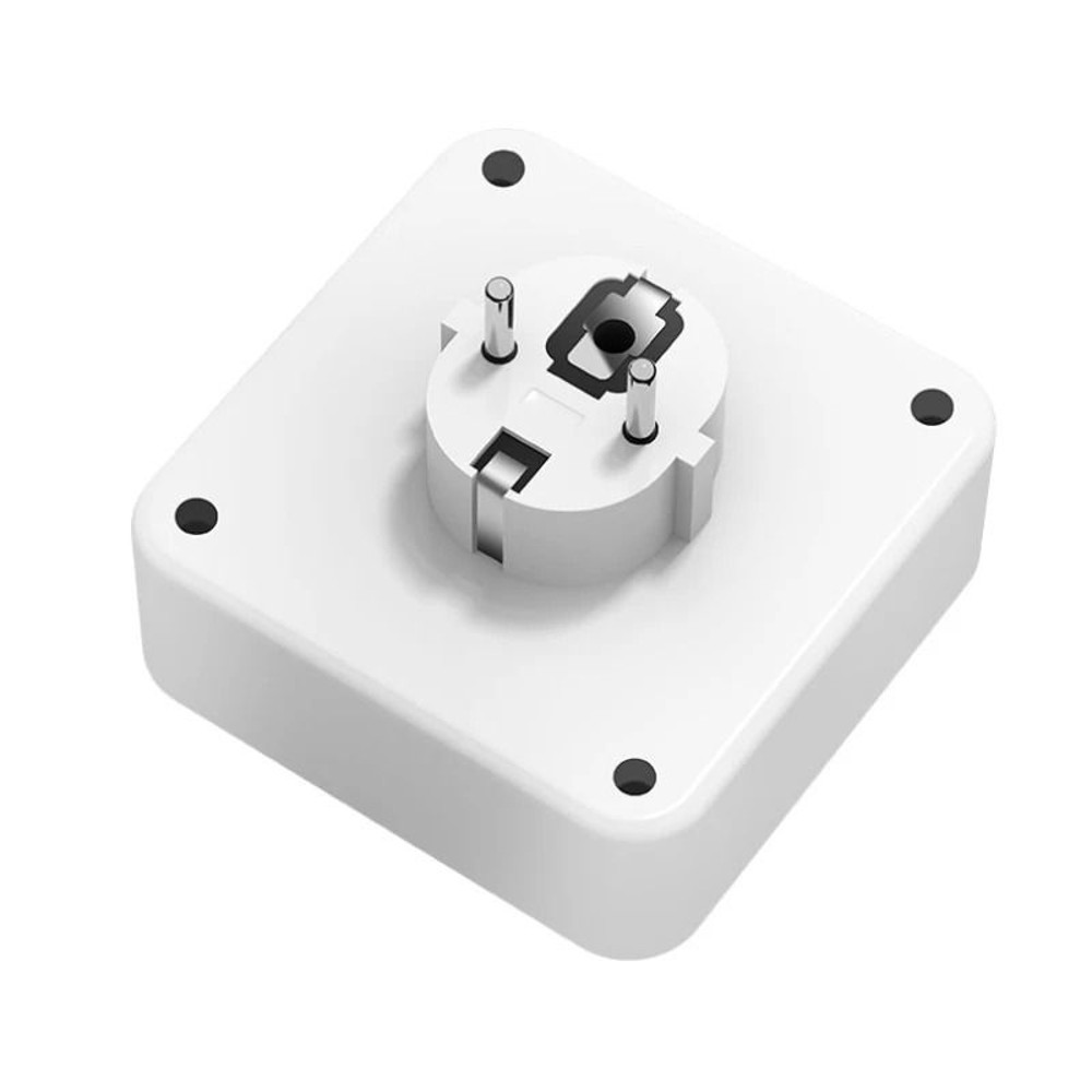 EU Plug Wall Power Strip Two AC Sockets With USB Ports Type C 5