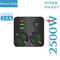 EU Plug Wall Power Strip Two AC Sockets With USB Ports Type C 6