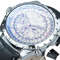 JARAGAR Sports Automatic Mechanical Watch For Men Silver Stainless Steel Strap 6