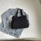 Large Capacity Canvas Tote Bag Shoulder Work Commuting Bucket Bag 3