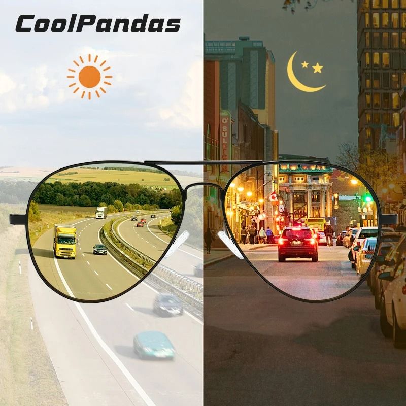 Photochromic Polarized Sunglasses For Men And Women Night Vision Driving Glasses 2