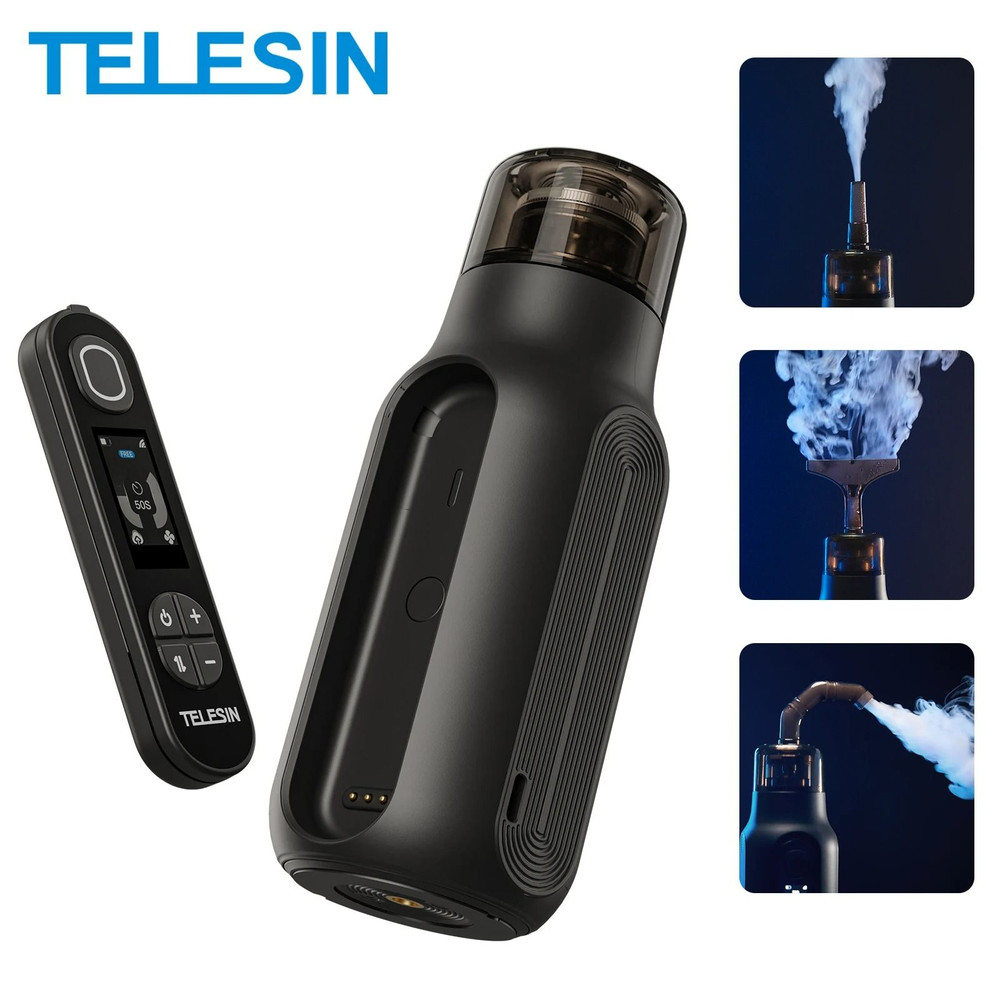 TELESIN Portable Smoke Maker Fogger Machine Remote Control Smoke Effect Kit 0
