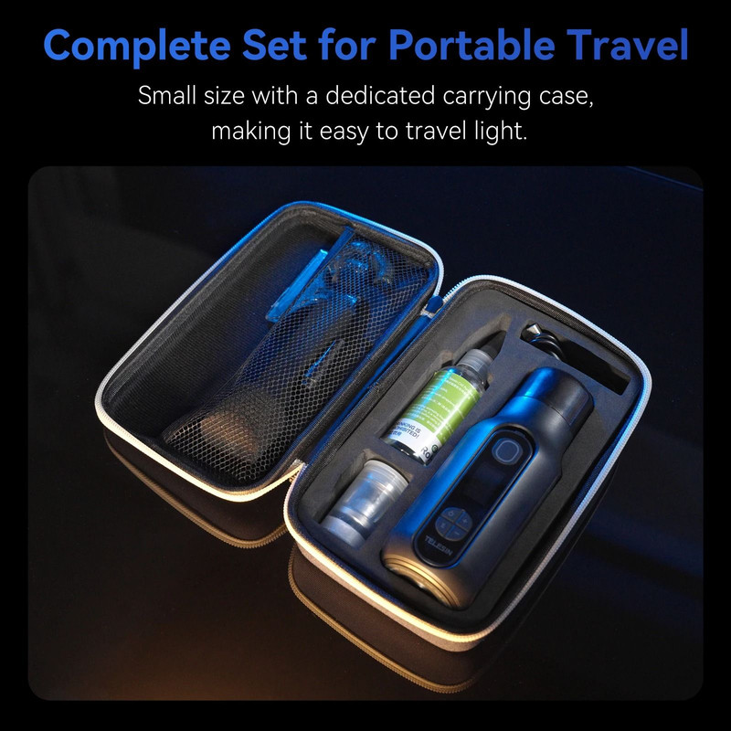 TELESIN Portable Smoke Maker Fogger Machine Remote Control Smoke Effect Kit 4