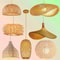 Rattan Wicker Bamboo Pendant Ceiling Lamp 0
