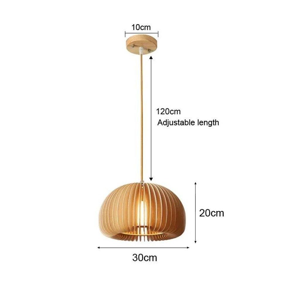 Rattan Wicker Bamboo Pendant Ceiling Lamp 10