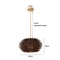 Rattan Wicker Bamboo Pendant Ceiling Lamp 12