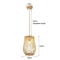 Rattan Wicker Bamboo Pendant Ceiling Lamp 14
