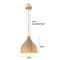 Rattan Wicker Bamboo Pendant Ceiling Lamp 17