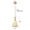 Rattan Wicker Bamboo Pendant Ceiling Lamp 18