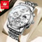 OLEVS 2856 Stainless Steel Quartz Mens Watch 8