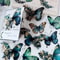 Butterfly Flower DIY Decorative Sticker Pack 10