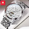 OLEVS Skeleton Flywheel Automatic Mechanical Watch 6