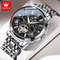 OLEVS Skeleton Flywheel Automatic Mechanical Watch 8