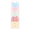 10 Pcs Kids Solid Color Ribbon Bow Hair Clips 10