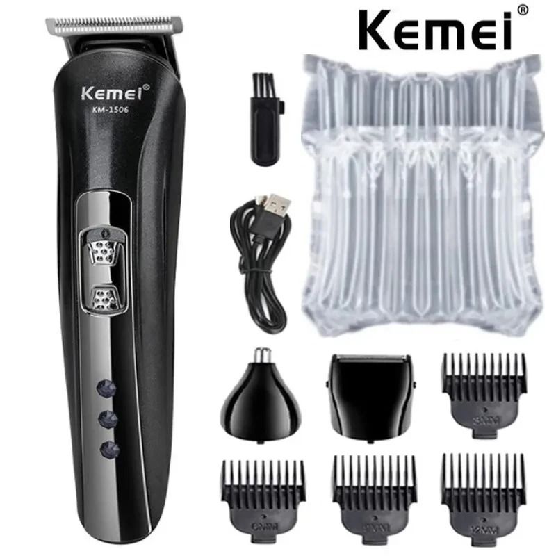 Kemei KM1506 3 In 1 Electric Shaver Hair Trimmer 6