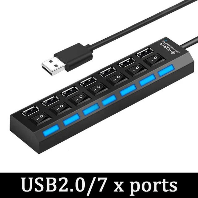 USB 30 Multi Port USB Splitter Hub 9