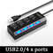 USB 30 Multi Port USB Splitter Hub 6