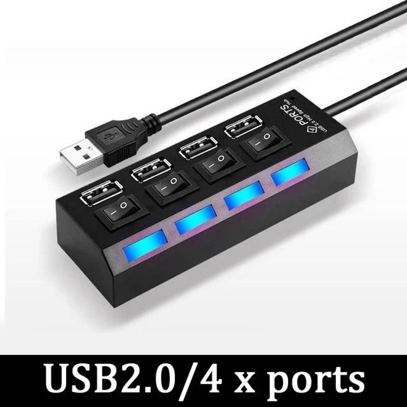 USB 30 Multi Port USB Splitter Hub 6