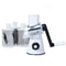 Vegetable Cutter Slicer Cheese Chopper 3Drum Multifunctional 6