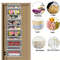 5 Shelf Hanging Storage Organizer Behind Door 2