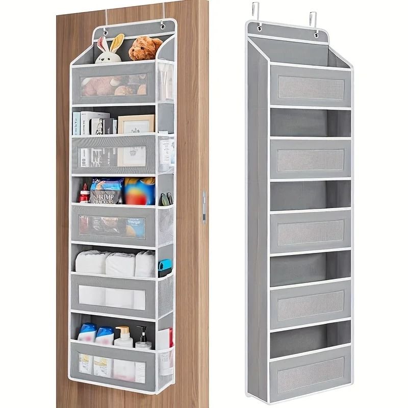 5 Shelf Hanging Storage Organizer Behind Door 10