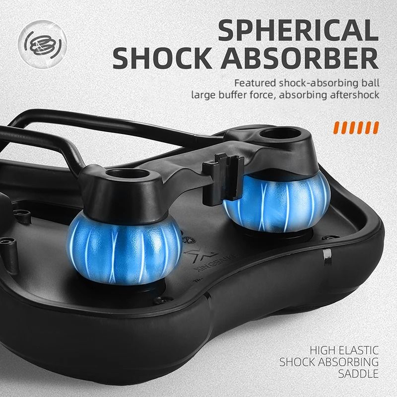 West Biking MTB Bike Bicycle Saddle Rail Hollow Breathable Absorption Rainproof Comfortable Sponge 2