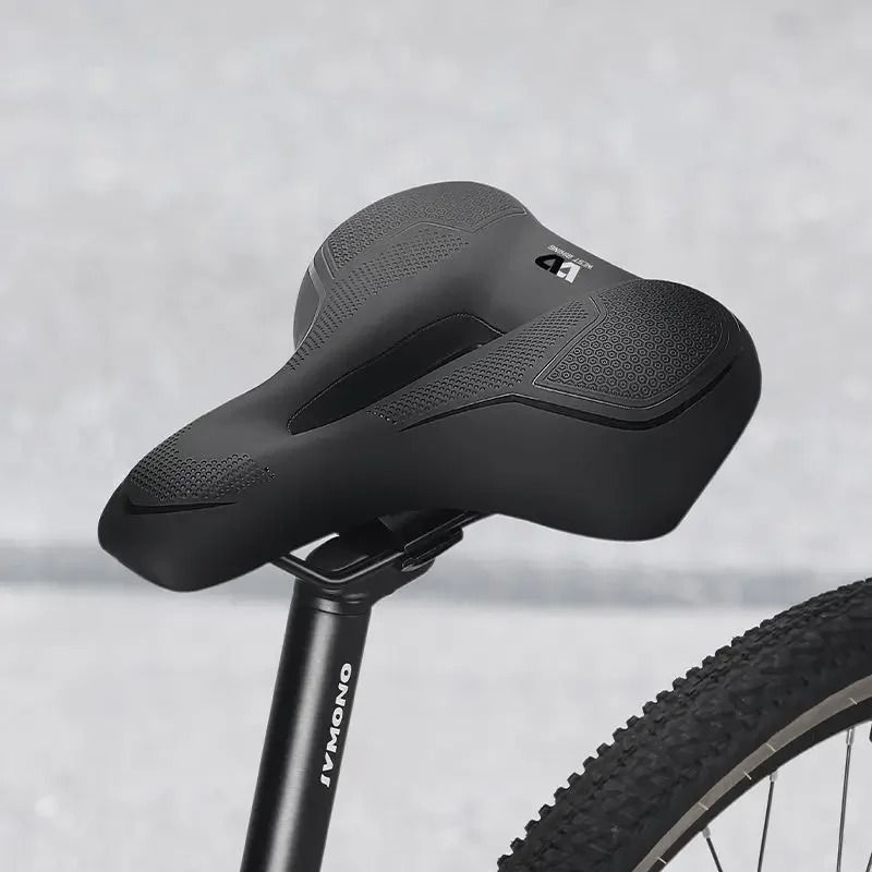 West Biking MTB Bike Bicycle Saddle Rail Hollow Breathable Absorption Rainproof Comfortable Sponge 5