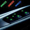 18 Piece Car Function Button Fluorescent Stickers Waterproof Wear Resistant Interior Decoration Set 0