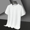 Mens Summer Waffle Knit Round Neck Short Sleeve T Shirt 10