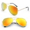 Foenixsong Fashion Sunglasses Pilot Round Mirror 3