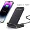 40W Fast Wireless Charging Stand For Samsung IPhone Xiaomi 3