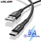 USLION 5A USB Type C Fast Charging Cable For Samsung Xiaomi Mobile Phones 0